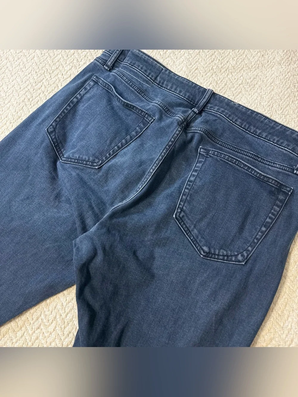 Rag & Bone Fit 3 Athletic Tapered Jeans 34x32 Kendall Blue Wash